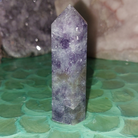 Lepidolite Mini Tower - Picture 1 of 8